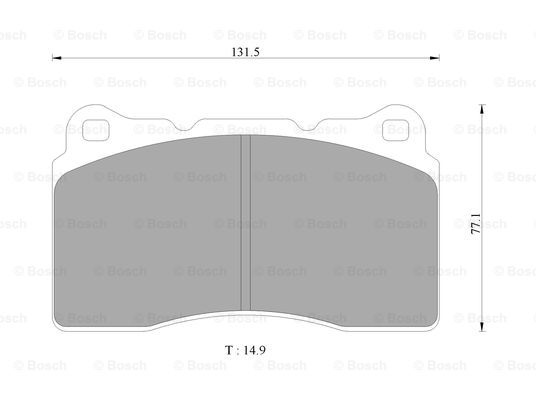 BOSCH 0 986 AB9 292 Brake...