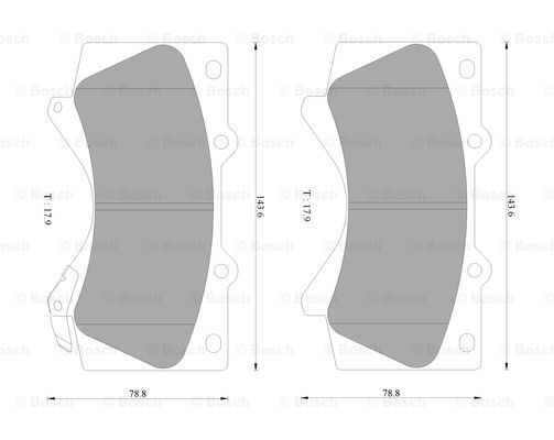 BOSCH 0 986 AB9 301 Brake...