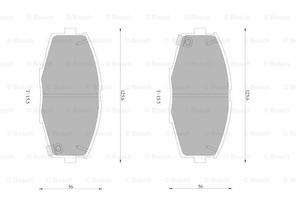 BOSCH 0 986 AB9 321 Brake...