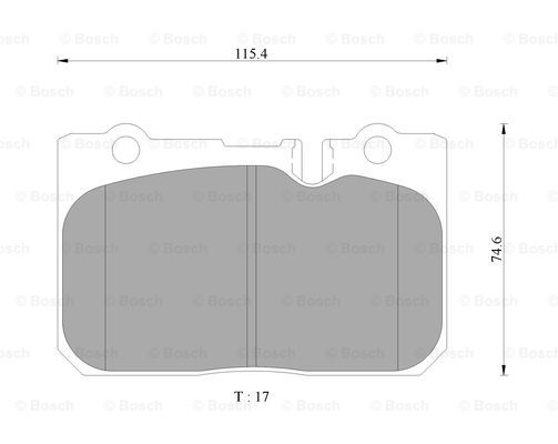 BOSCH 0 986 AB9 325 Brake...