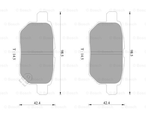 BOSCH 0 986 AB9 328 Brake...