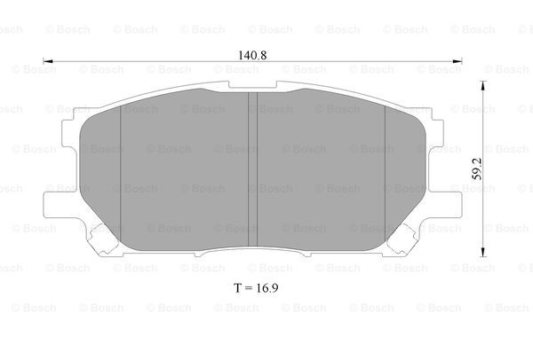 BOSCH 0 986 AB9 342 Brake...