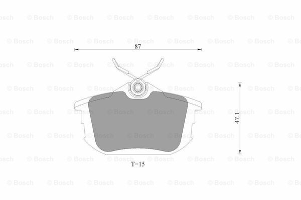 BOSCH 0 986 AB9 349 Brake...