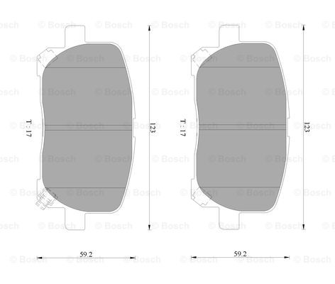 BOSCH 0 986 AB9 352 Brake...