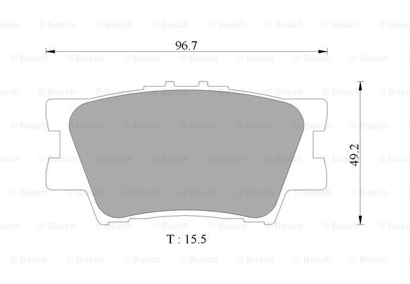 BOSCH 0 986 AB9 362 Brake...