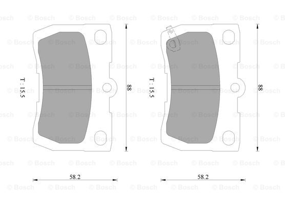 BOSCH 0 986 AB9 364 Brake...