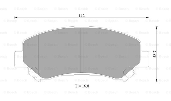 BOSCH 0 986 AB9 368 Brake...