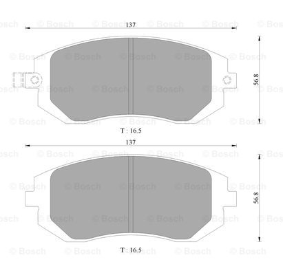 BOSCH 0 986 AB9 373 Brake...