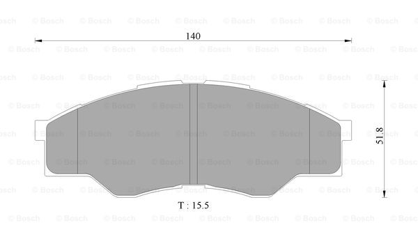 BOSCH 0 986 AB9 376 Brake...