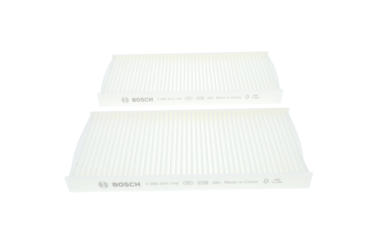BOSCH 0 986 AF5 748 Aeristo Comfort Filter, cabin air for MAZDA