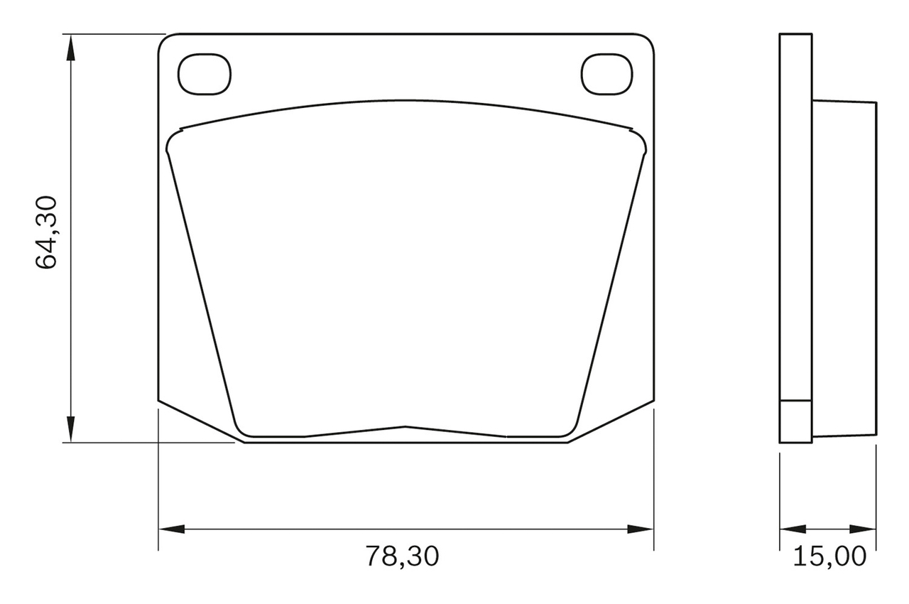 BOSCH 0 986 BB0 010 Brake...