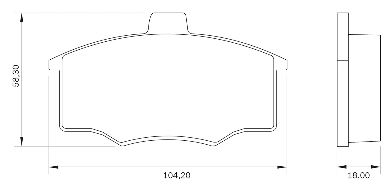 BOSCH 0 986 BB0 013 Brake...