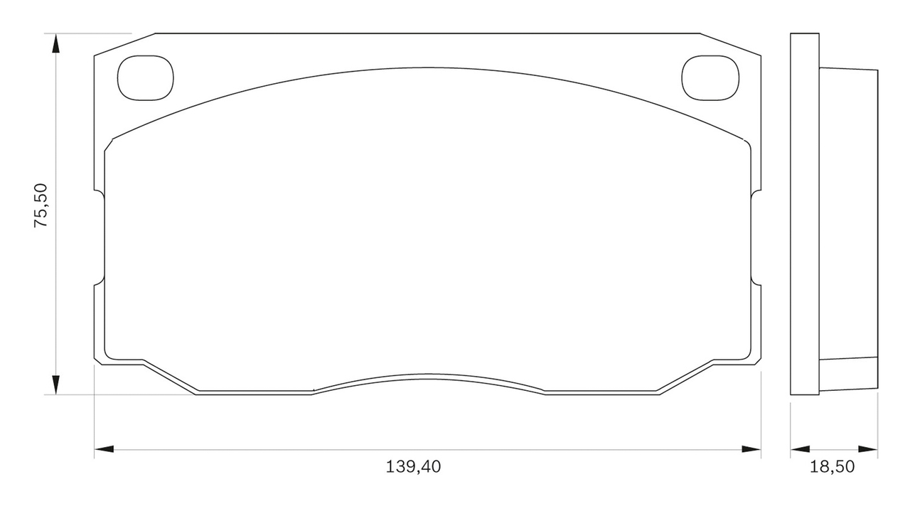 BOSCH 0 986 BB0 023 Brake...