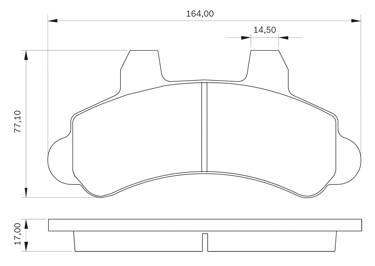 BOSCH 0 986 BB0 030 Brake...