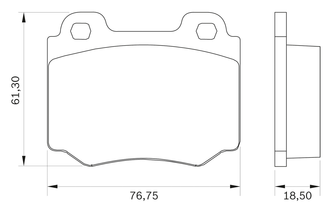 BOSCH 0 986 BB0 031 Brake...