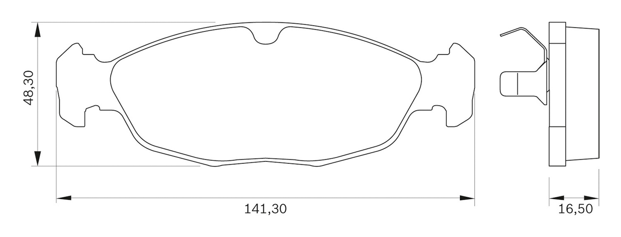 BOSCH 0 986 BB0 032 Brake...