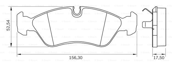 BOSCH 0 986 BB0 033 Brake...