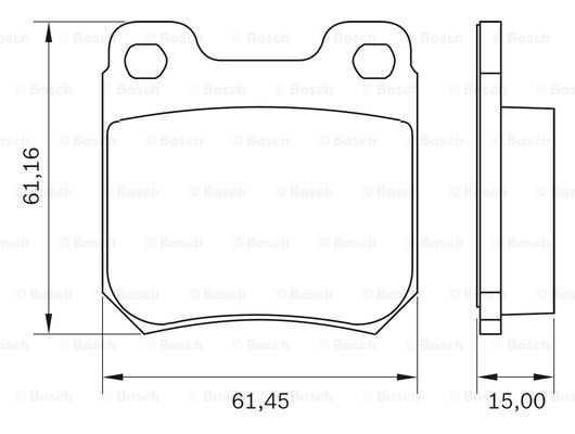 BOSCH 0 986 BB0 034 Brake...