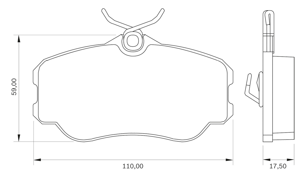 BOSCH 0 986 BB0 039 Brake...