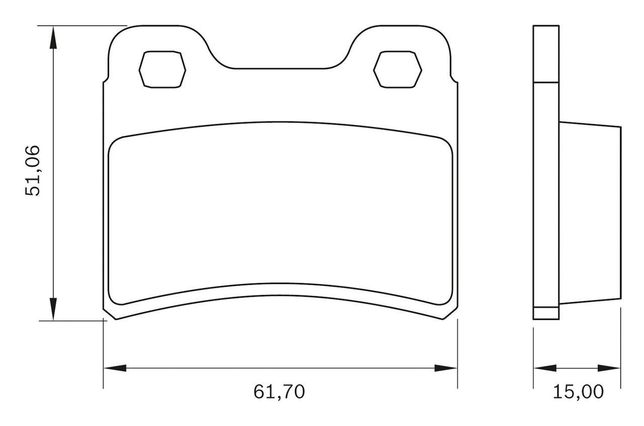 BOSCH 0 986 BB0 047 Brake...