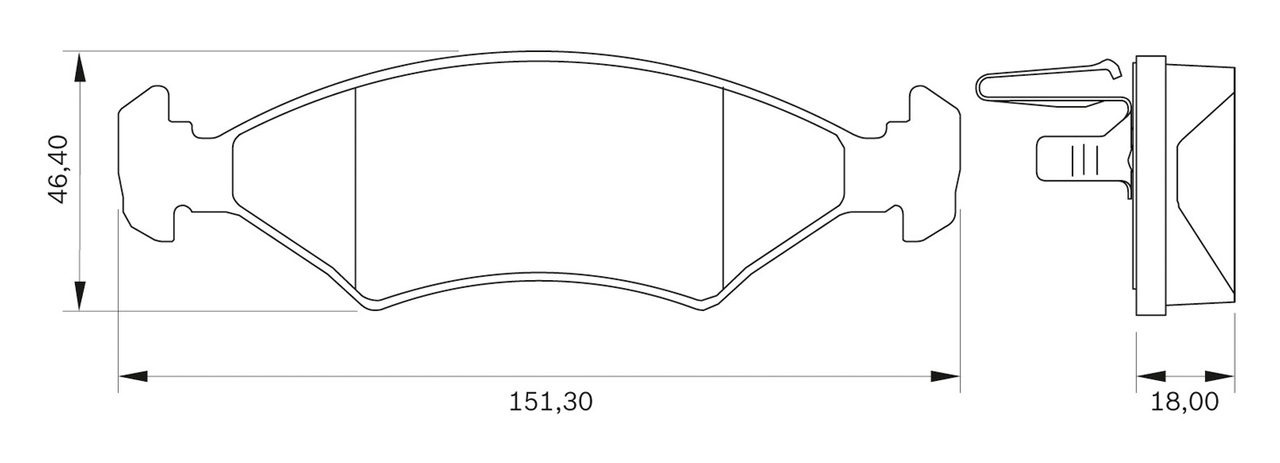 BOSCH 0 986 BB0 049 Brake...