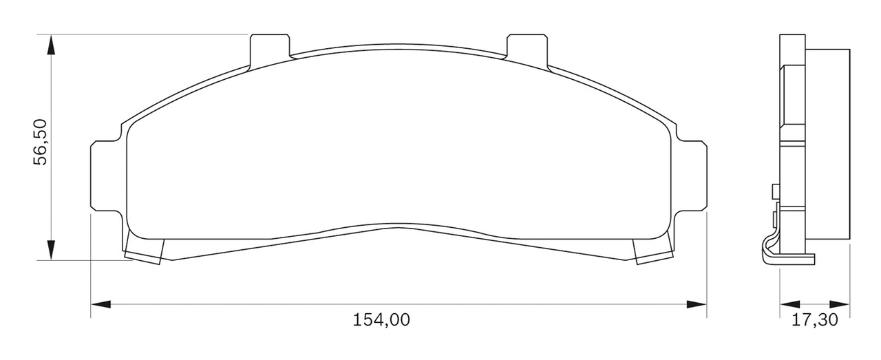 BOSCH 0 986 BB0 050 Brake...