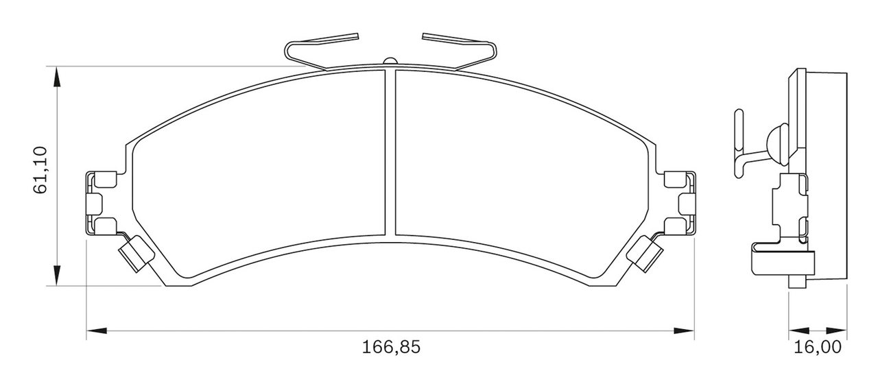 BOSCH 0 986 BB0 066 Brake...