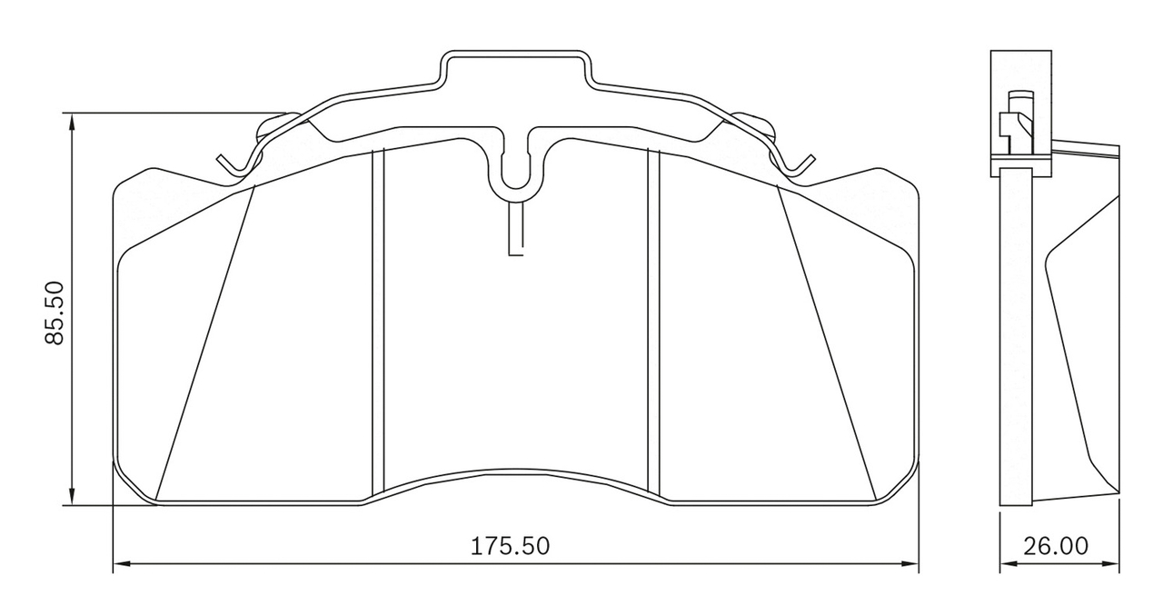 BOSCH 0 986 BB0 072 Brake...