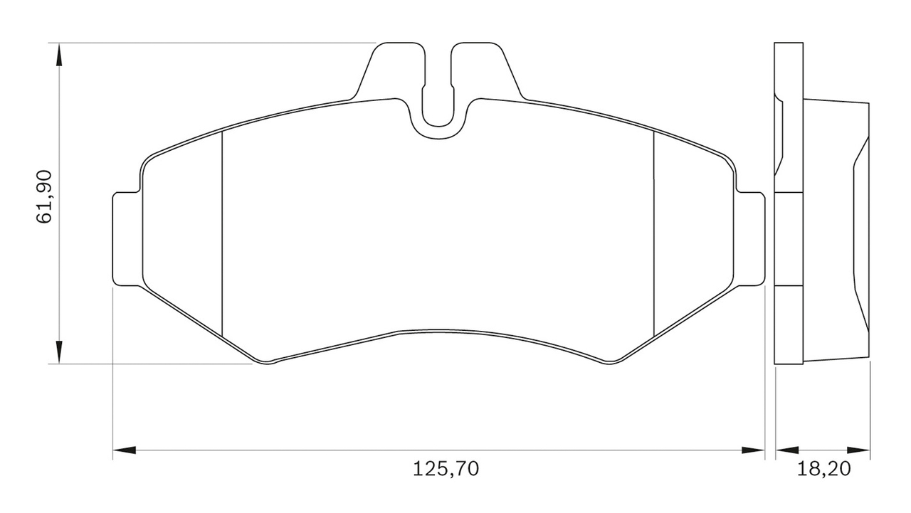 BOSCH 0 986 BB0 073 Brake...