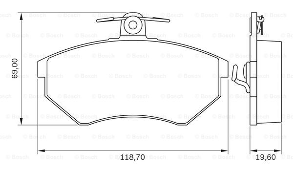 BOSCH 0 986 BB0 081 Brake...