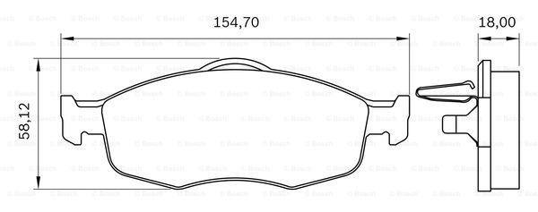 BOSCH 0 986 BB0 084 Brake...