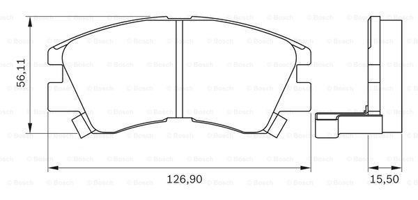 BOSCH 0 986 BB0 088 Brake...