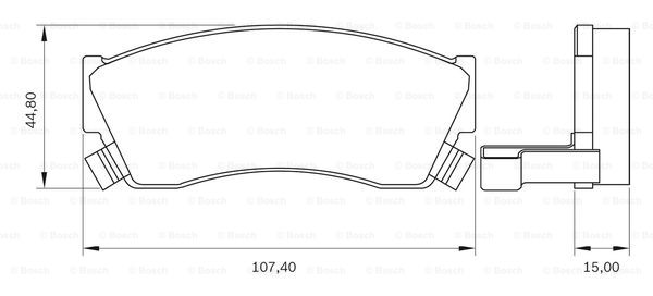 BOSCH 0 986 BB0 090 Brake...