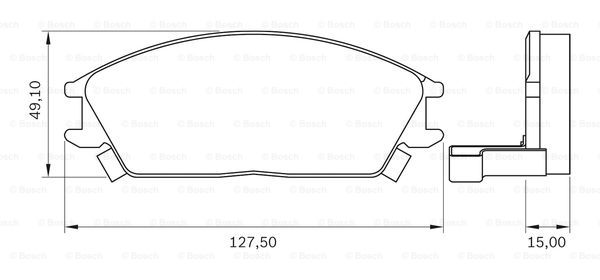 BOSCH 0 986 BB0 092 Brake...