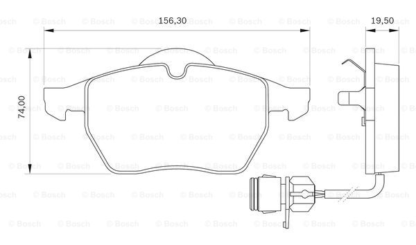 BOSCH 0 986 BB0 094 Brake...