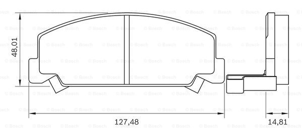 BOSCH 0 986 BB0 095 Brake...