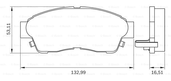 BOSCH 0 986 BB0 096 Brake...