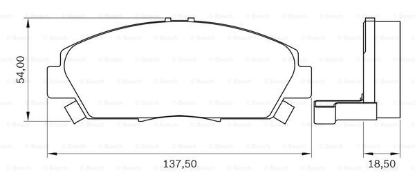 BOSCH 0 986 BB0 097 Brake...