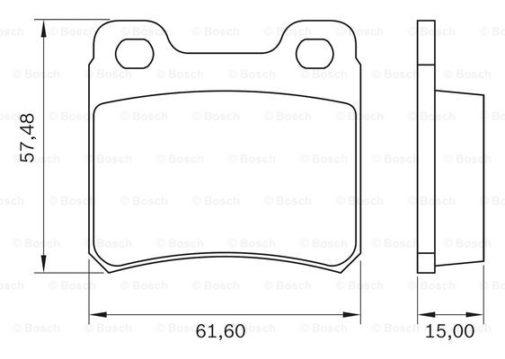 BOSCH 0 986 BB0 103 Brake...