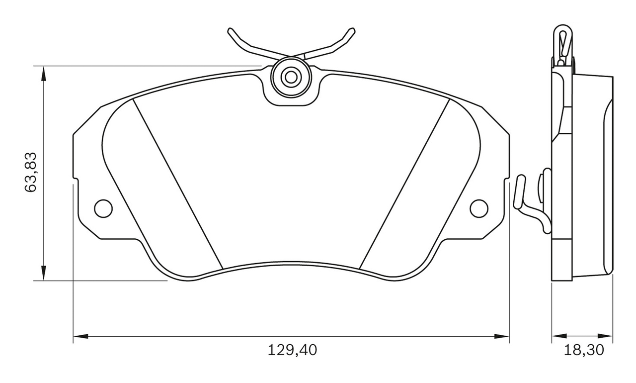 BOSCH 0 986 BB0 104 Brake...