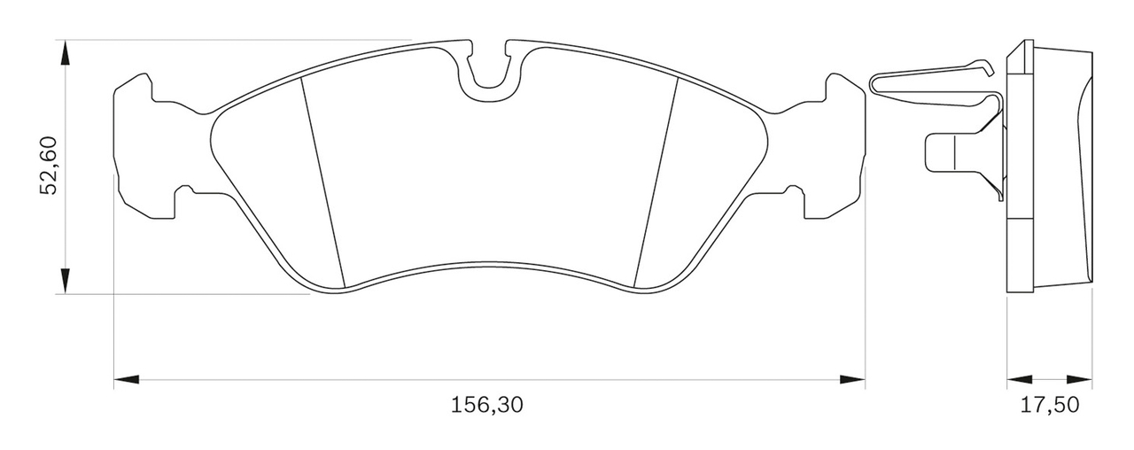 BOSCH 0 986 BB0 107 Brake...