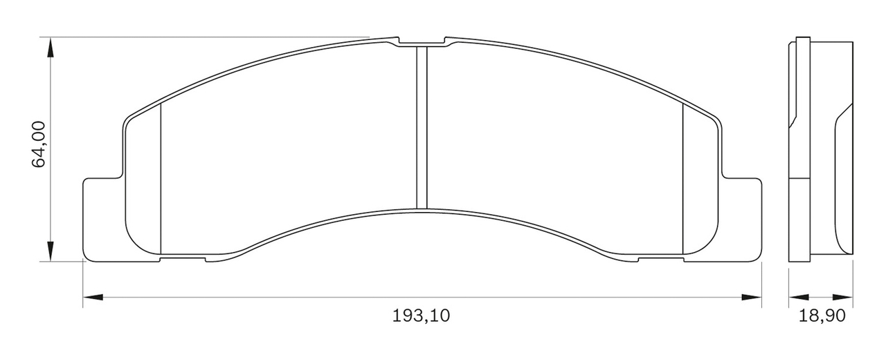 BOSCH 0 986 BB0 111 Brake...