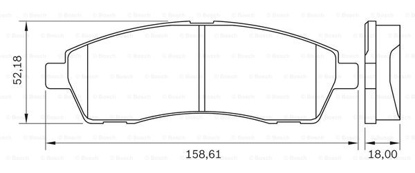 BOSCH 0 986 BB0 112 Brake...