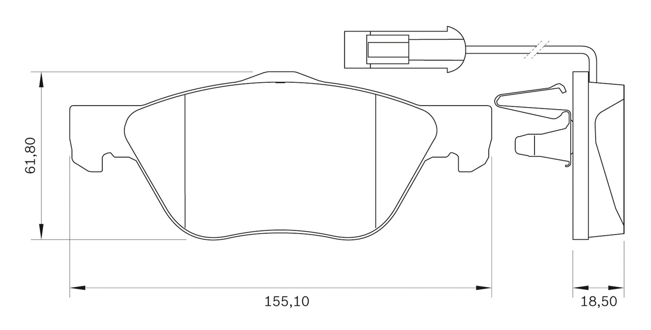 BOSCH 0 986 BB0 113 Brake...