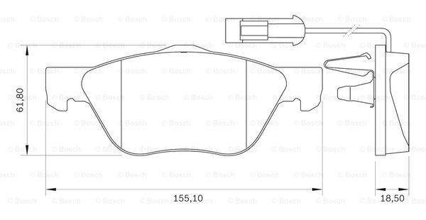 BOSCH 0 986 BB0 114 Brake...