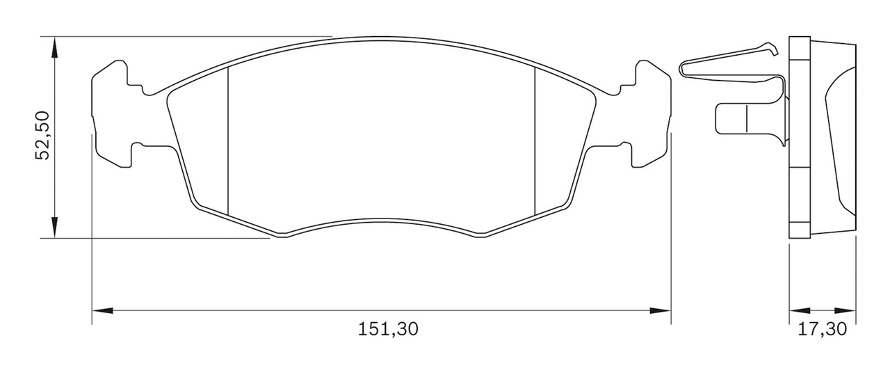 BOSCH 0 986 BB0 115 Brake...