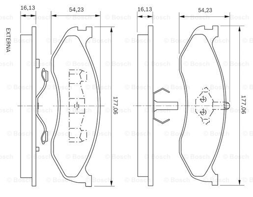 BOSCH 0 986 BB0 120 Brake...