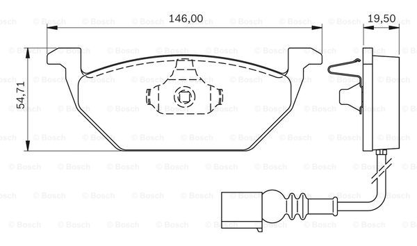 BOSCH 0 986 BB0 140 Brake...