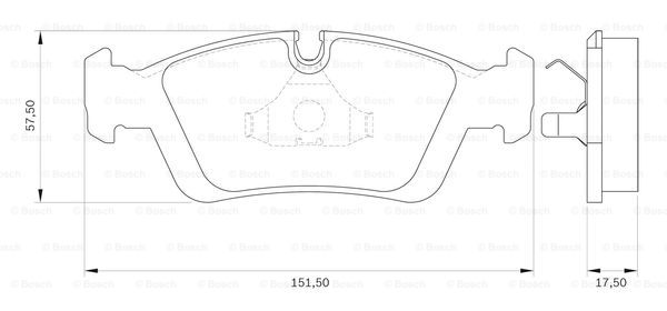 BOSCH 0 986 BB0 148 Brake...