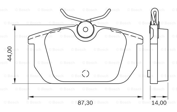 BOSCH 0 986 BB0 159 Brake...